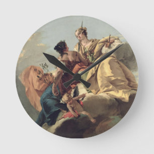 Justitie en vrede ronde klok