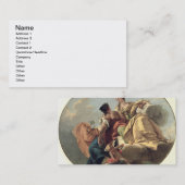 Justitie en vrede visitekaartje (Voorkant / Achterkant)