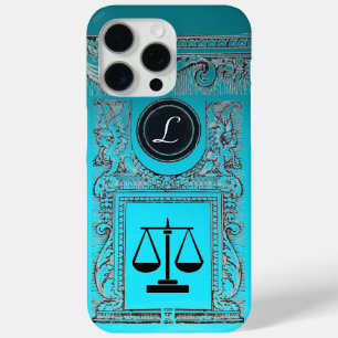 JUSTITIE JURIDISCHE KANTOOR, ATTORNEY Monogram bla iPhone 15 Pro Max Hoesje