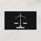 Justitie Kantoor Visitekaartje (Achterkant)