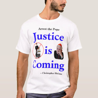 justitie komt eraan t-shirt
