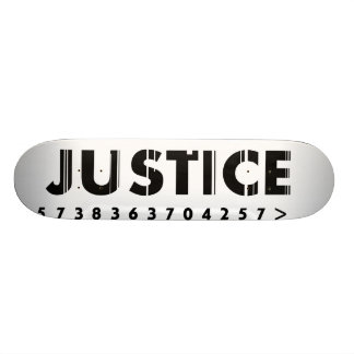 JUSTITIE-LOGO-to-go Persoonlijk Skateboard