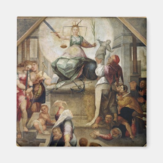 Justitie Magneet (Voorkant)