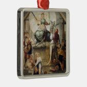 Justitie Metalen Ornament (Rechts)