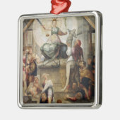 Justitie Metalen Ornament (Links)