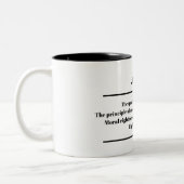 "justitie" - Mok (Links)