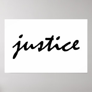 Justitie Poster