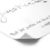 Justitie (Poster) Poster (Hoek)
