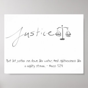 Justitie (Poster) Poster