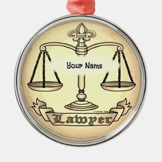 Justitie Rechtsgeleerde Ornament (Voorkant)