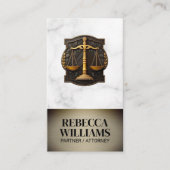 Justitie schaalt rechtszaal Logo | wet Afsprakenkaartje (Voorkant)