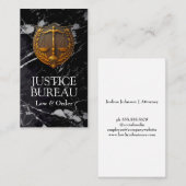 Justitie Schalen | Wet Afsprakenkaartje (Voorkant / Achterkant)