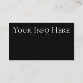 Justitie Visitekaartje (Achterkant)