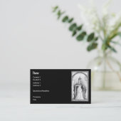 Justitie Visitekaartje (Staand voorkant)