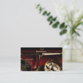 Justitie Visitekaartje (Staand voorkant)