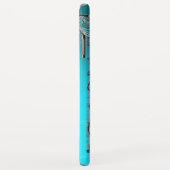 JUSTITIEKANTOR, ADVOCAAT Monogram blauw Case-Mate iPhone Case (Achterkant/rechts)