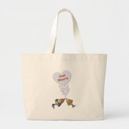JustMauidFishBubble Just Maui'd Grote Tote Bag