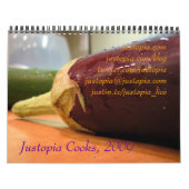 Justopia Cooks, 2009 Kalender (Hoes)