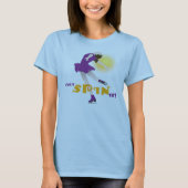 justspinit t-shirt (Voorkant)