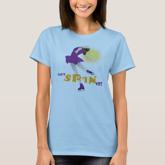 justspinit t-shirt (Voorkant)