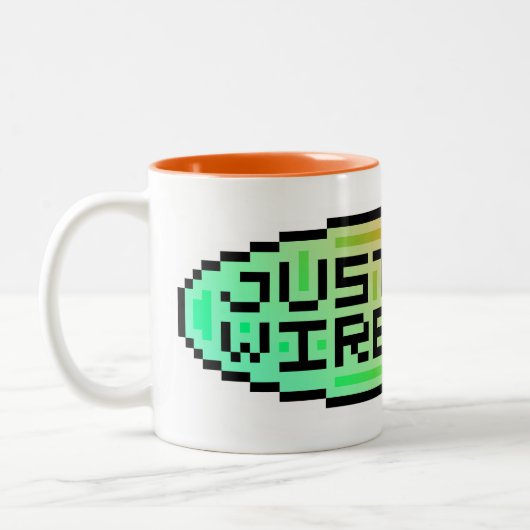 JustWall WireHead-Mok Tweekleurige Koffiemok (Links)
