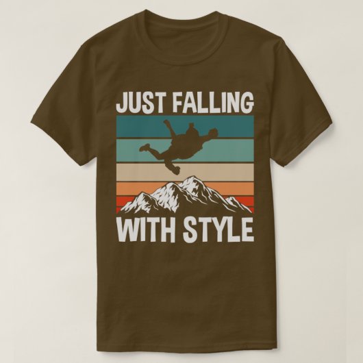 Jut valt met stijl t-shirt (Design voorkant)