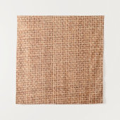 Jute bag sack beige kleur bruin wandkleed (Voorkant (horizontaal))