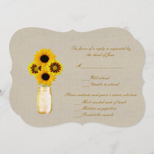 Jute Bruine Gele Metselaars Pot Wederoproepkaart Kaart (Voorkant / Achterkant)