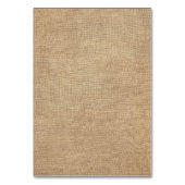 jute en kant rustieke land bruiloft kaart (Achterkant)