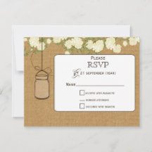 jute ivoor rozen metselaar potten bruiloft RSVP