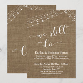 Jute Lichtslingers We Still Do Jubileum Kaart