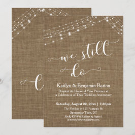 Jute Lichtslingers Wij Doen Het Nog Steeds Jubileu Kaart