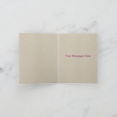 Jute Ruw Roze Metselarenpotten Bedankkaart (Binnen)