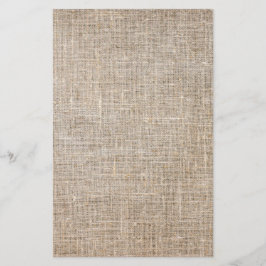 Jute Textile Briefpapier