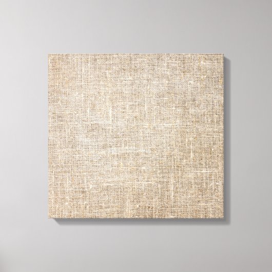 Jute Textile Canvas Afdruk (Voorkant)