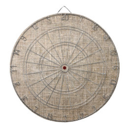 Jute Textile Dartbord