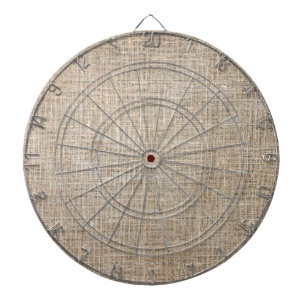 Jute Textile Dartbord