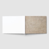 Jute Textile Gastenboek (Volledig)