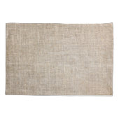 Jute Textile Kussensloop (Achterkant)