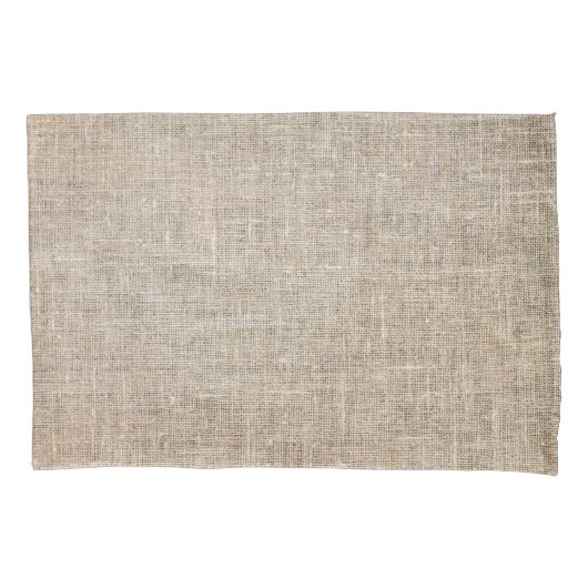 Jute Textile Kussensloop (Voorkant)