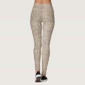 Jute Textile Leggings (Achterkant)