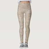 Jute Textile Leggings (Voorkant)