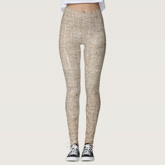 Jute Textile Leggings (Voorkant)