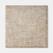 Jute Textile Magneet (Voorkant)