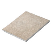 Jute Textile Notitieblok (Linkerzijde)