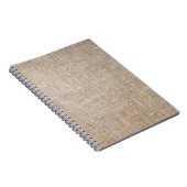 Jute Textile Notitieboek (Rechterzijde)