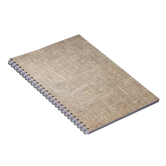 Jute Textile Notitieboek (Rechterzijde)