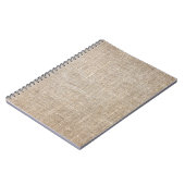 Jute Textile Notitieboek (Linkerzijde)