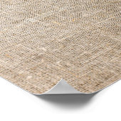 Jute Textile Poster (Hoek)