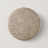 Jute Textile Ronde Button 5,7 Cm (Voorkant)